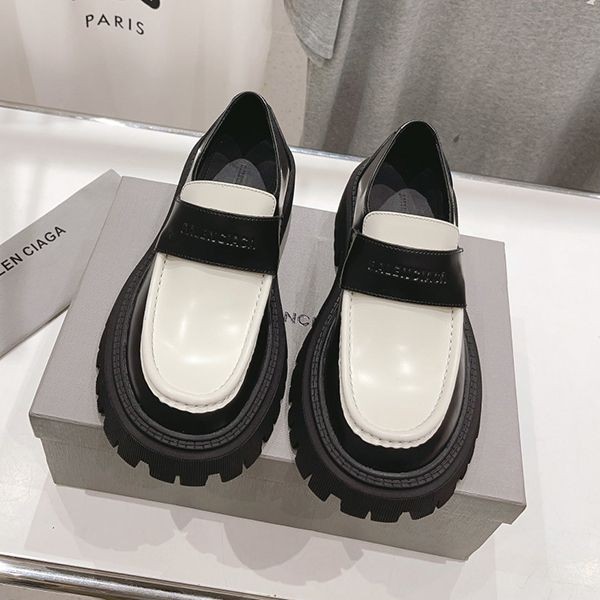 Limited edition Balenciaga Tractor calfskin chunky loafers bag81323