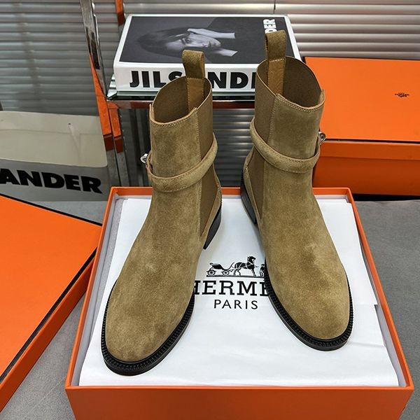 [Hermes] Ankle boots replica "Veo" Kelly buckle erb44027