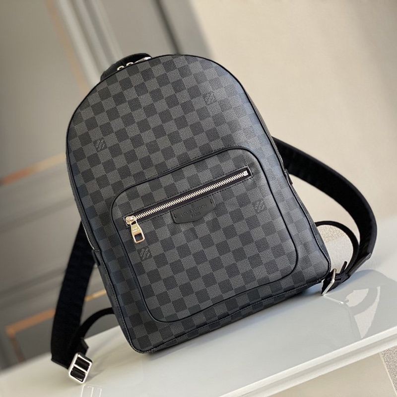 No.1 Popular Louis Vuitton Josh Copy Backpack ☆ Damier Graphite vuk83221