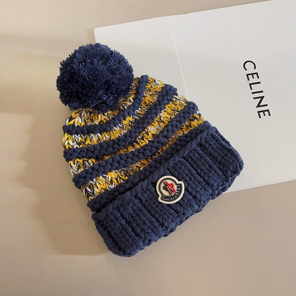 Moncler wool & cashmere knit cap replica 2 colors mow34132