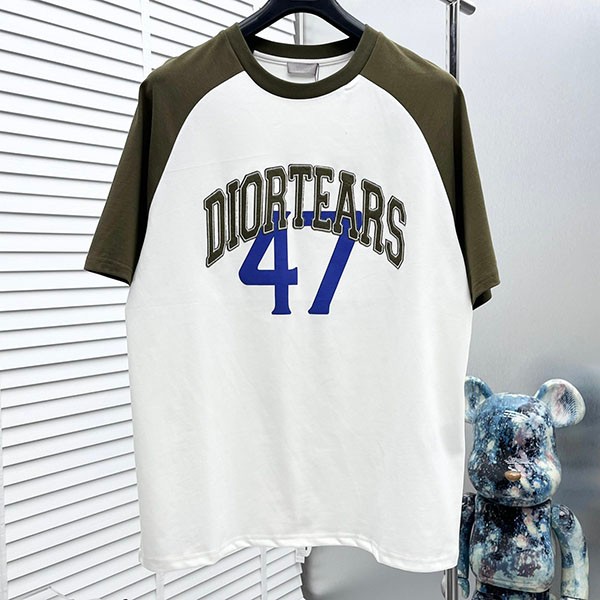 Attention ★ Dior Tears Copy 47 Logo Print T-shirt der57935