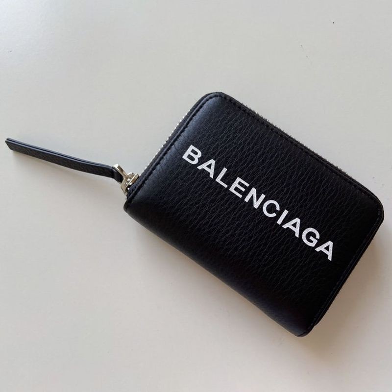 Domestic shipping ◆ Balenciaga wallet replica men's gift? Simple coin case baj54371