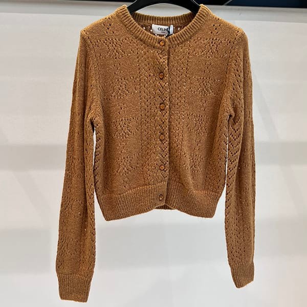 A nice Celine Triomphe cardigan replica AD0R533M04FG