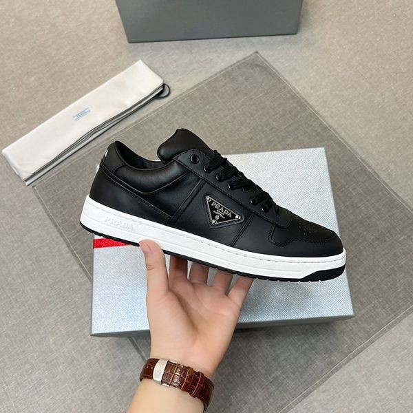 Best Price Guarantee Prada Downtown Leather Sneakers Replica PUW40779 Best Price Guarantee Prada Downtown Leather Sneakers Replica PUW40779