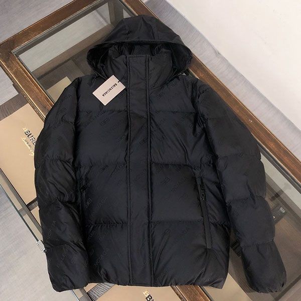 Nice Balenciaga BB Monogram Down Jacket Replica bay31265