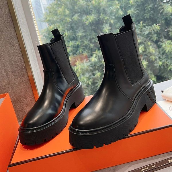 Attention-grabbing! Hermes Harrow short boots replica erf30775