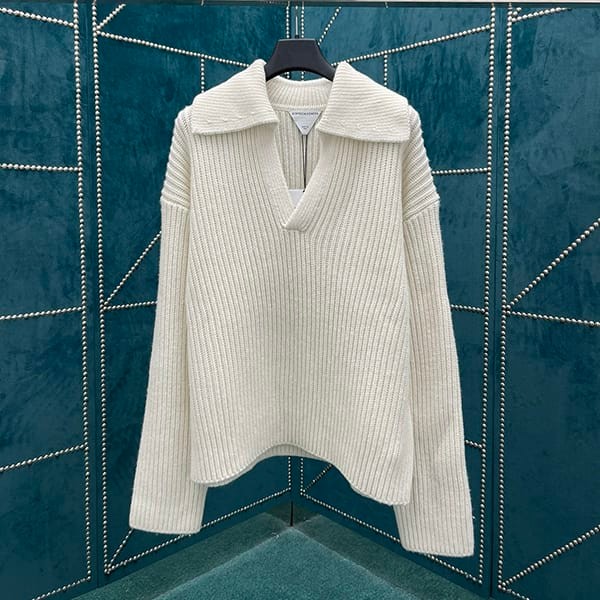 ★Japan!! Popular! Bottega Veneta wool polo pullover copy 757827V37J09071