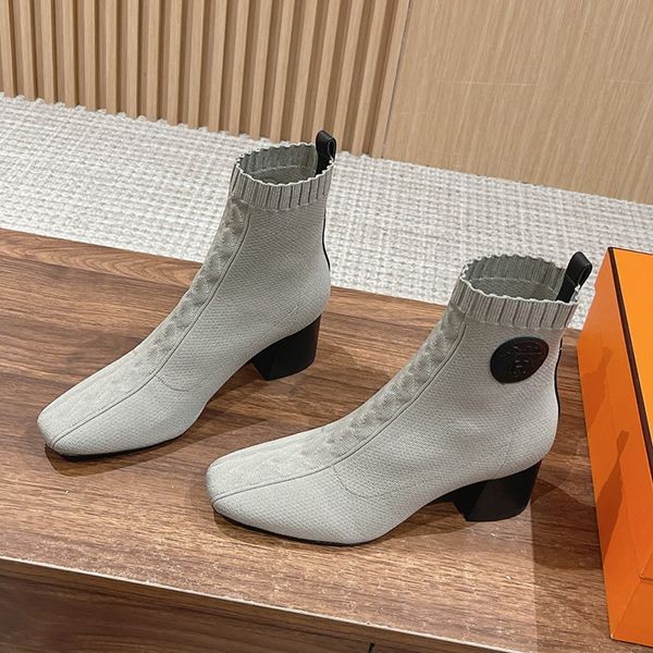 Rare! Hermes Volver short boots replica ern77793