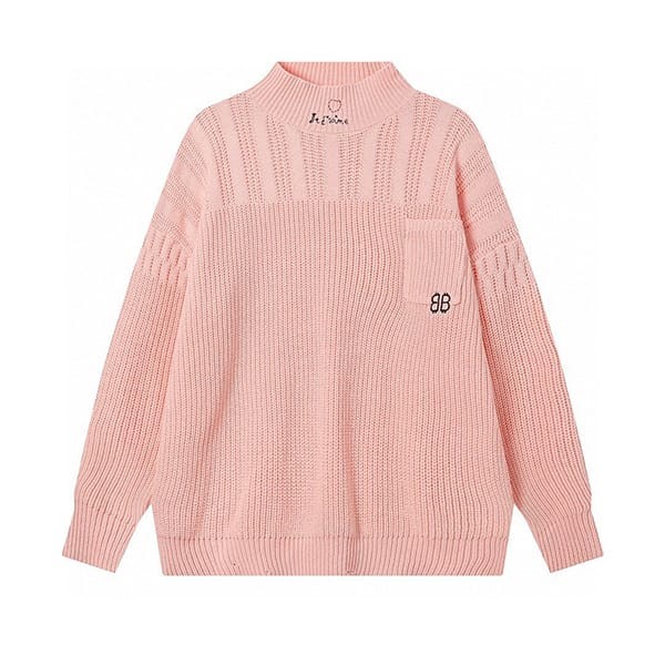 Easy to use Balenciaga Allover Logo Cotton Knit Sweater Replica bao71394