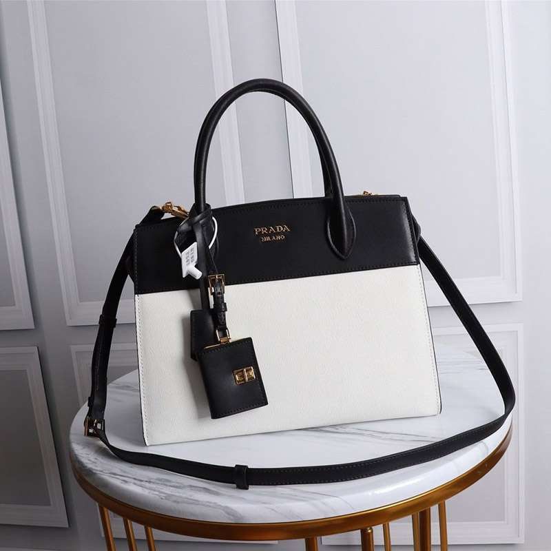 21-22AW New Prada Calfskin Handbag Replica Eye-catching Colors pus57756