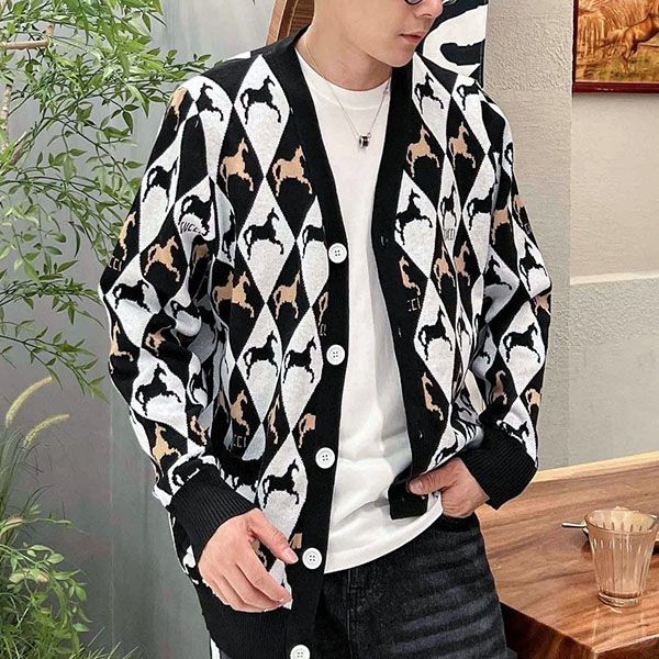 The hottest topic! Gucci cotton and wool cardigan copy gul23499 The hottest topic! Gucci cotton and wool cardigan copy gul23499