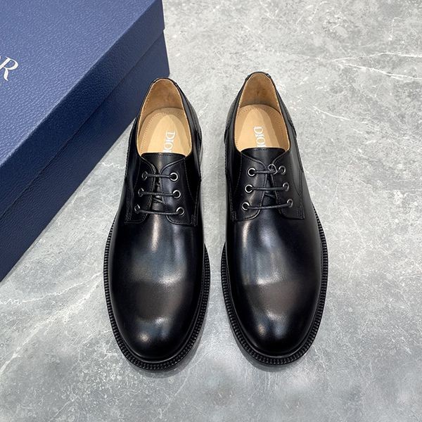 Stylish? Dior Leather Loafers Leather Shoes Replica dex38968