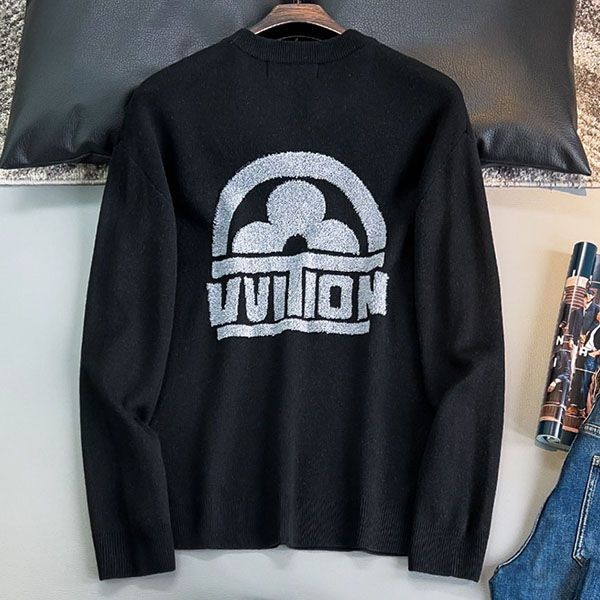 Recommended Louis Vuitton Chain Detail Patch Sweater vut55482