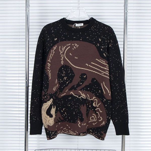 LOEWE Wool Blend Sweater Replica with Tracking loe29498