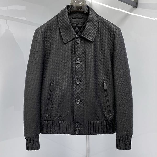 Sold out Bottega Veneta fake lamb leather anorak pullover jacket bob58564