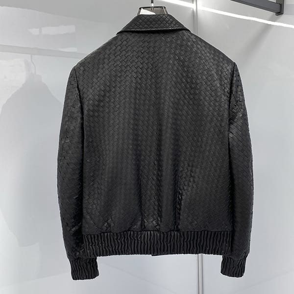 Sold out Bottega Veneta fake lamb leather anorak pullover jacket bob58564