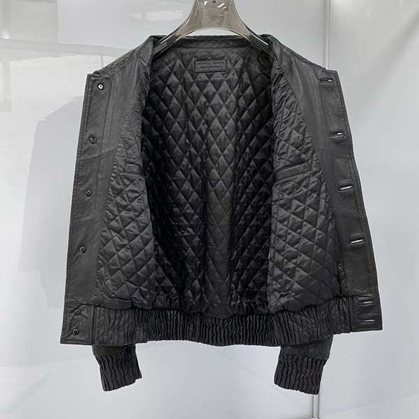 Sold out Bottega Veneta fake lamb leather anorak pullover jacket bob58564