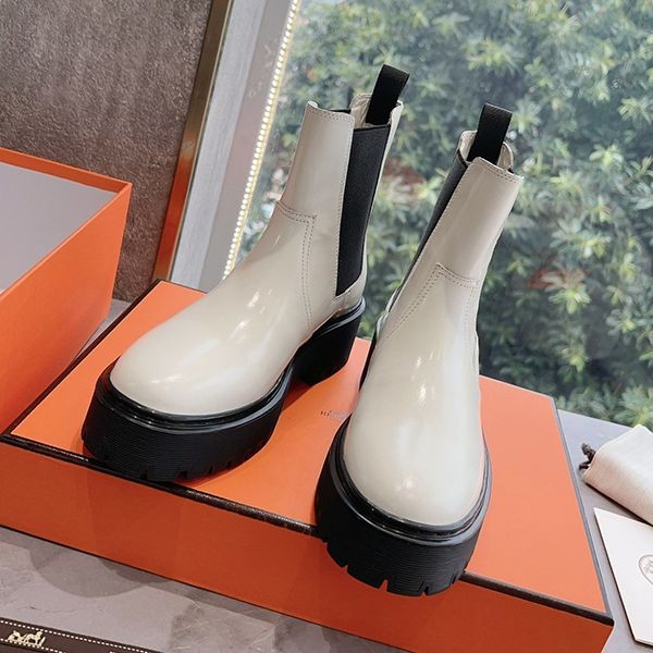 [Elegant and casual?] Hermes Harrow short boots replica erw82966