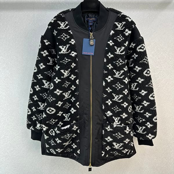 Rare Louis Vuitton Monogram Teddy Bomber Jacket Replica 1AC0V5 Rare Louis Vuitton Monogram Teddy Bomber Jacket Replica 1AC0V5