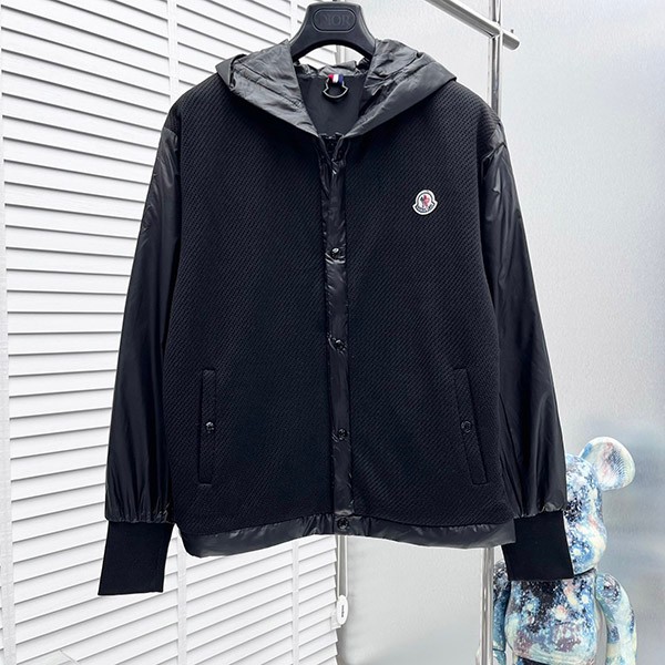 Moncler replica zip-up jacket with hood moq57149