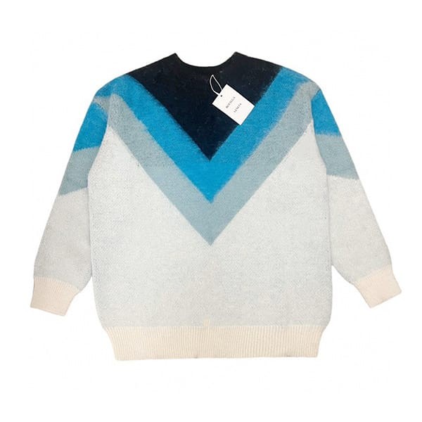 Stylish Bottega Veneta Replica Wool Mohair Chevron Sweater boj61886