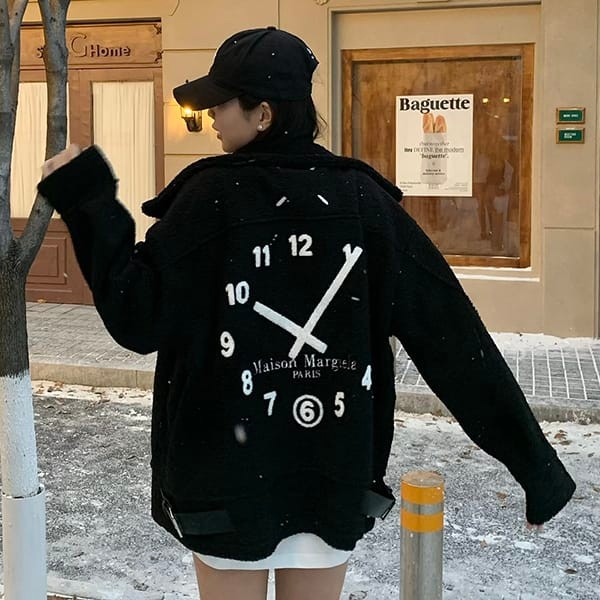 Competitive battle: Maison Margiela oversized fleece jacket copy Map48960 Competitive battle: Maison Margiela oversized fleece jacket copy Map48960