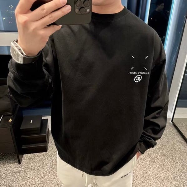 Cute Maison Margiela replica sweatshirt for men, cotton trainer, Mab86727 Cute Maison Margiela replica sweatshirt for men, cotton trainer, Mab86727