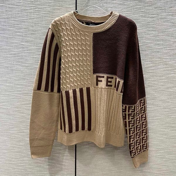 Fendi cashmere wool sweater with logo replica, popular all over the world! fel96240 Fendi cashmere wool sweater with logo replica, popular all over the world! fel96240