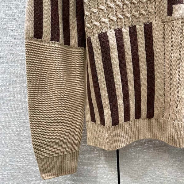 Fendi cashmere wool sweater with logo replica, popular all over the world! fel96240