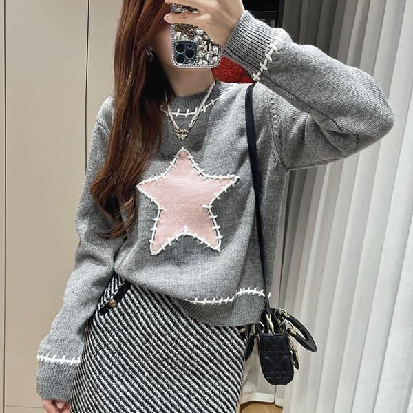 ☆Super popular☆ Dior replica cashmere logo sweater knit dec09830 ☆Super popular☆ Dior replica cashmere logo sweater knit dec09830