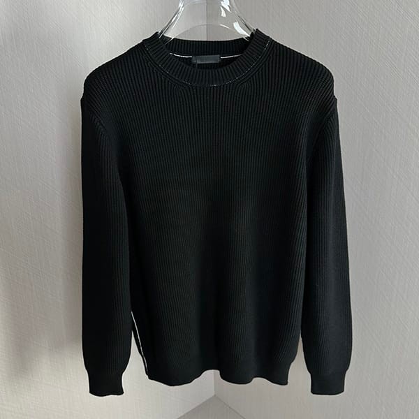 Super cheap price! Replica Prada superfine wool crew neck sweater in 3 colors puw14317