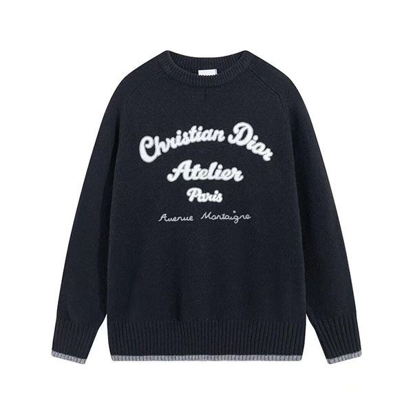 Very popular! Dior sweater wool jersey copy den37170