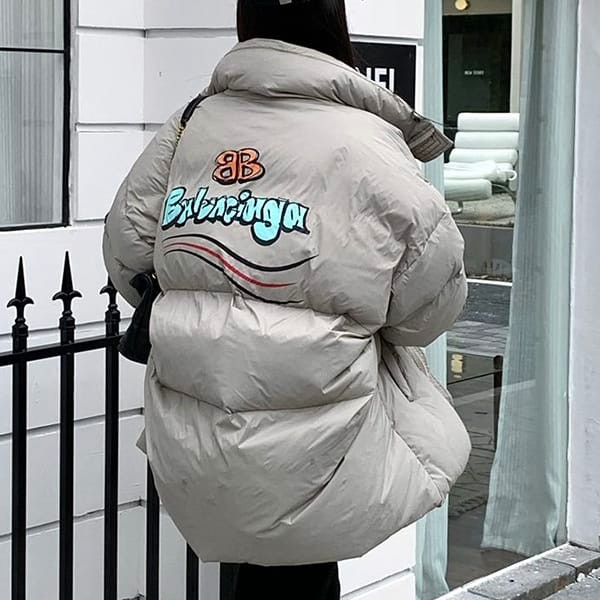 Hard to find Balenciaga replica C-shape puffer jacket bas56182