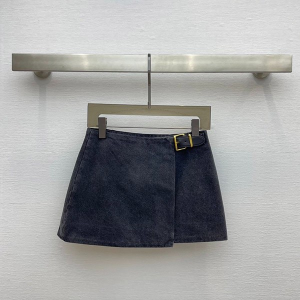 Miu Miu Short Denim Skirt Replica myr58994