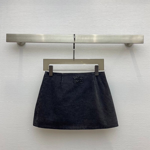 Miu Miu Short Denim Skirt Replica myr58994