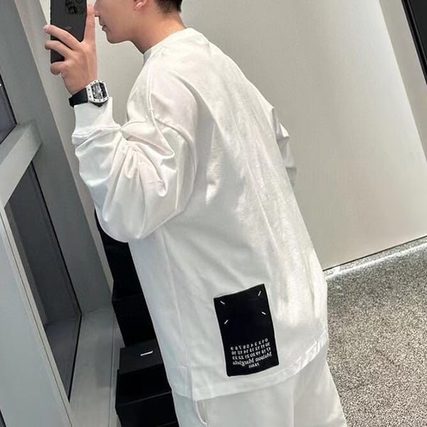 Secured Maison Margiela Replica Numbering Logo Sweatshirt Mat74089