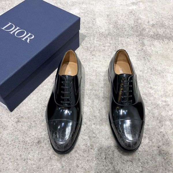 Super limited edition Dior leather loafers replica dez52535 Super limited edition Dior leather loafers replica dez52535