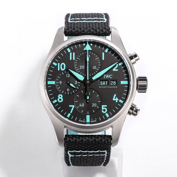 IWC Pilot Watch Replica Chrono 41 Mercedes AMG Petronas F1 Team E-Boutique Exclusive iw388108