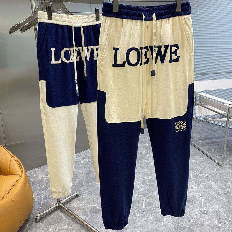 Rare [Loewe] Cotton snap denim pants copy lox67733