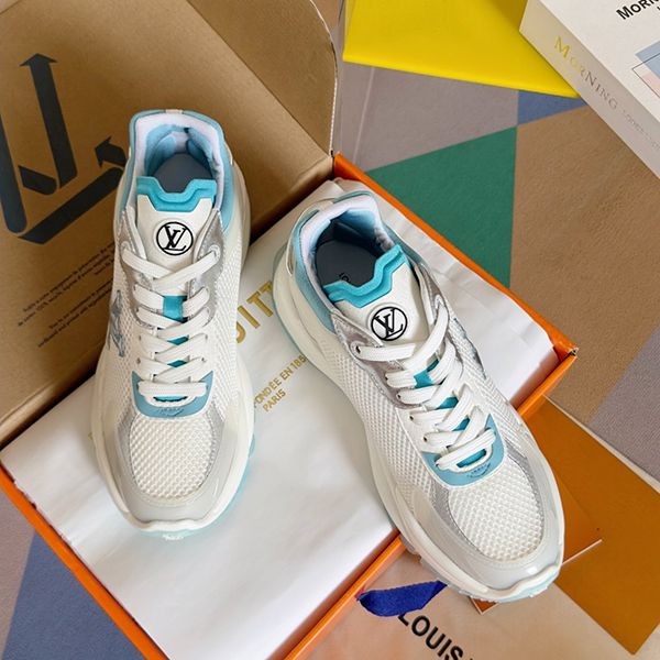 Super popular Louis Vuitton LV Run 55 line sneakers replica vuu69749 Super popular Louis Vuitton LV Run 55 line sneakers replica vuu69749