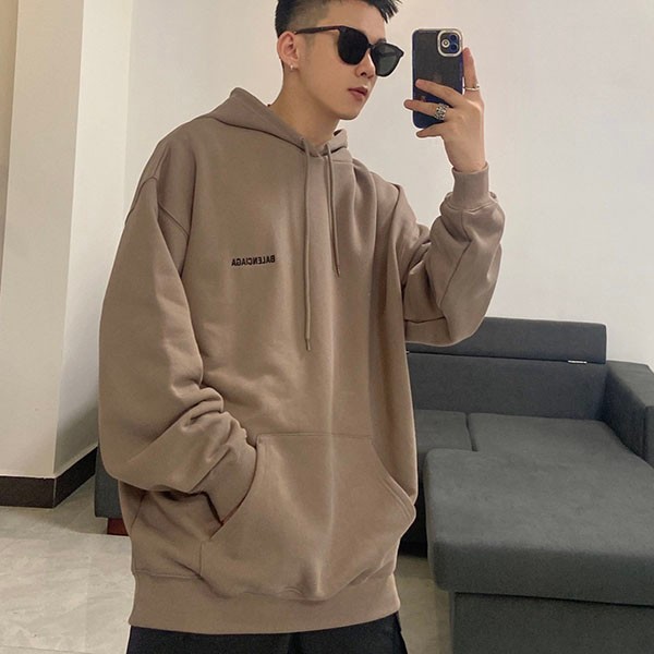 Balenciaga logo hoodie replica medium fit 578135TMVF5 Balenciaga logo hoodie replica medium fit 578135TMVF5