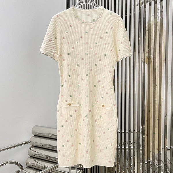 [23SS◆Feminine silhouette is attractive?] Chanel dress copy shh34786