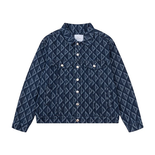 Dior CD Diamond Denim Jacket Replica dey40194