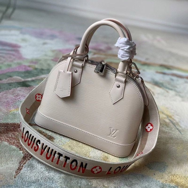 Louis Vuitton Alma BB Epi Shoulder Pochette Mini Bag M58706 Louis Vuitton Alma BB Epi Shoulder Pochette Mini Bag M58706