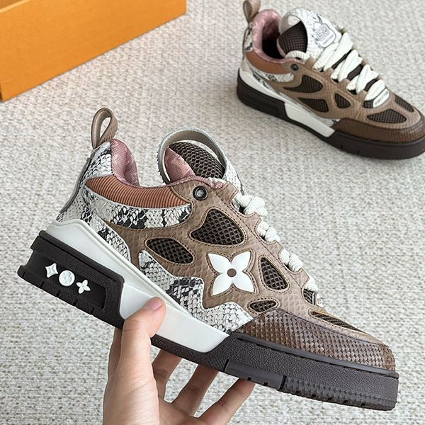 Limited Rare [Louis Vuitton] LV Trainer Line Sneakers Replica vur42337