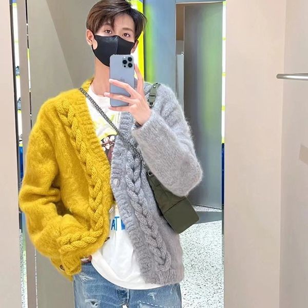 Battle for Loewe Anagram Asymmetrical Sweater Wool Fake 2 Colors lov42378