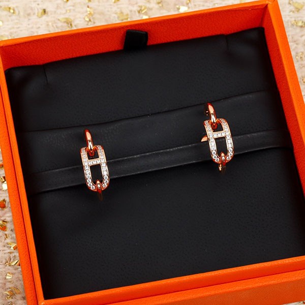 [Very popular?] Hermes Response Earrings Replica GM Chaine d'Ancre erh24566