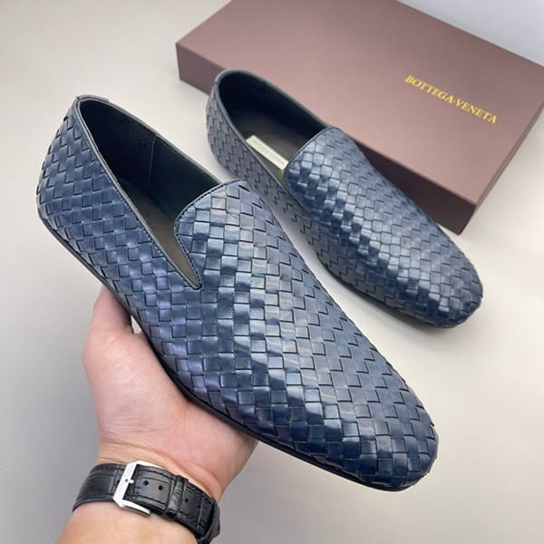 Classic Bottega Veneta Intrecciato Leather Slippers Replica 730275V2ED02113