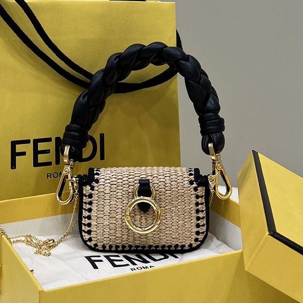 I definitely want it! Cute? Fendi Mini Leather Blade Bag Replica feu07369