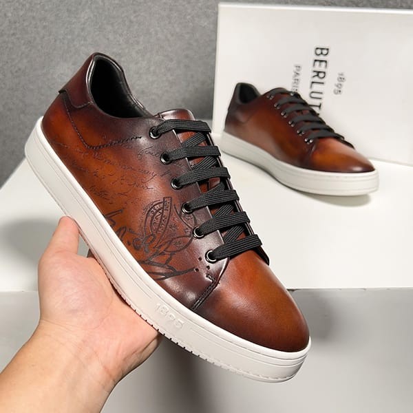 Recommended Berluti Replica Playtime Scritto Leather Sneakers bea81368